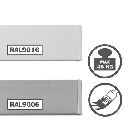 STAS multirail max + installatiekit met handige zaaghout voor op maat maken.