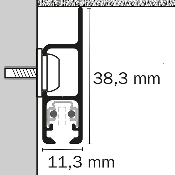 STAS multirail max + installatiekit inclusief belangrijk zaaghout voor veilig maatwerk.